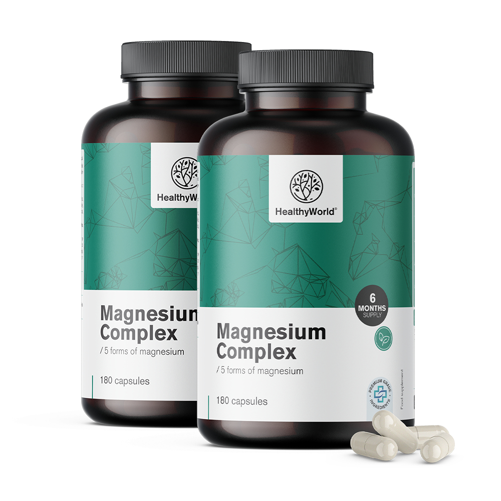 Magnezitový komplex s 5 formami horčíka.