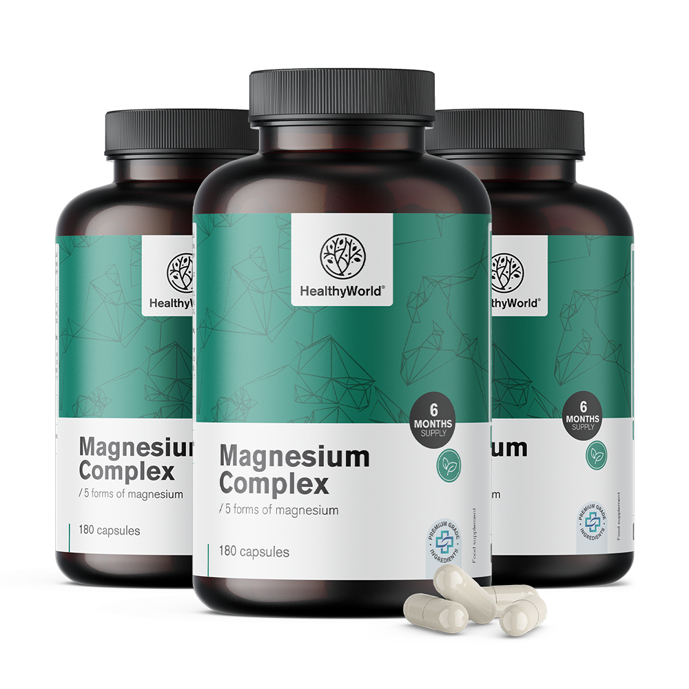 Magnezitový komplex s 5 formami horčíka.
