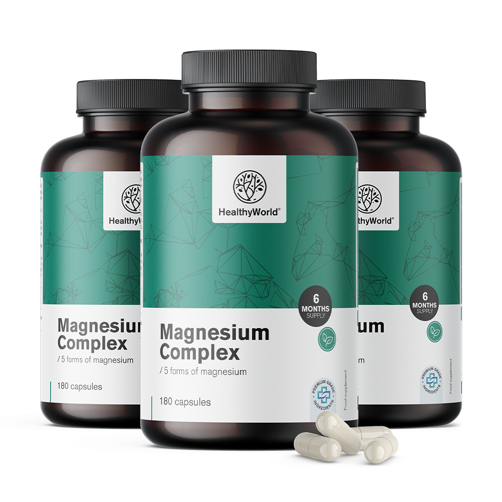 Magnezitový komplex s 5 formami horčíka.