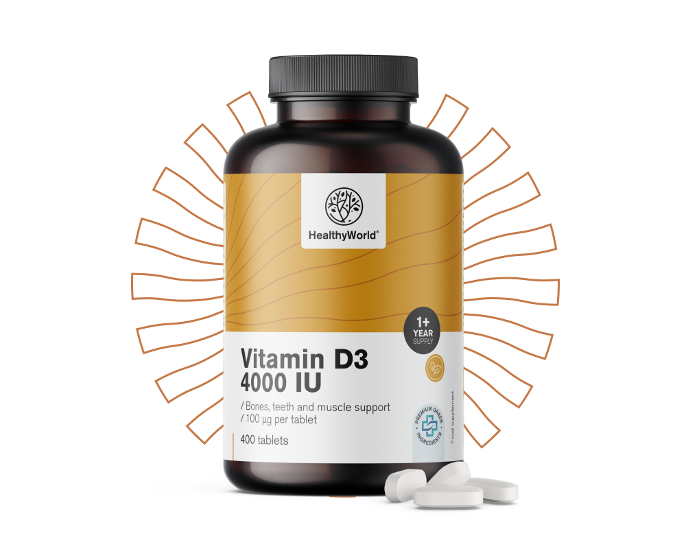 Vitamín D3 4000 IU