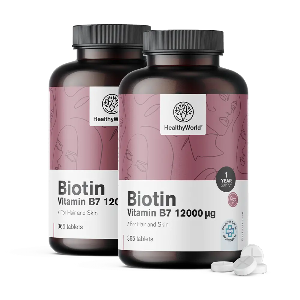Biotin 12000 µg vo forme tabliet
