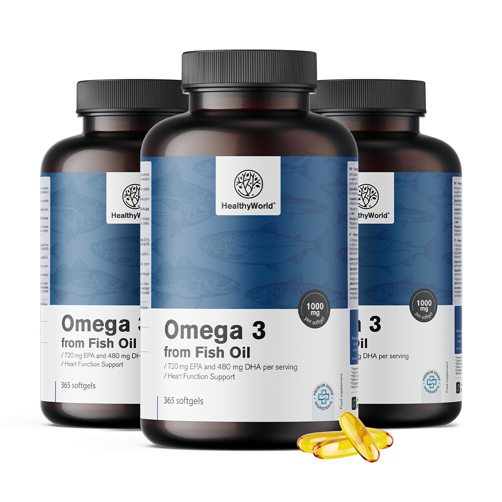 Omega-3 1000 mg s EPA a DHA