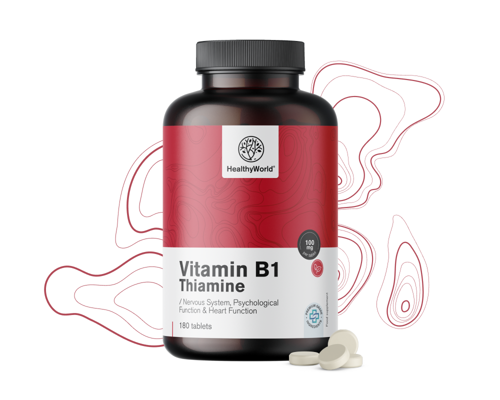 Vitamín B1 - tiamín 100 mg