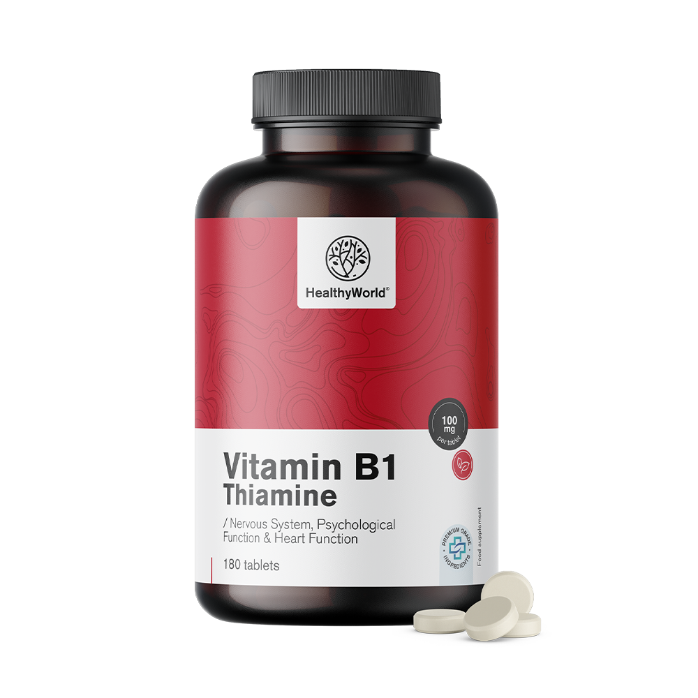 Vitamín B1 - tiamín 100 mg vo tabletách