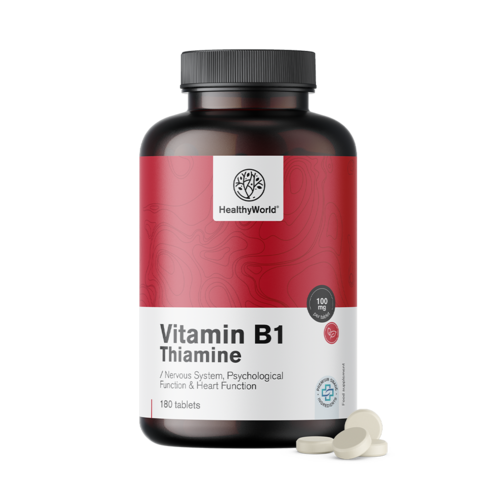 Vitamín B1 – tiamín 100 mg, 180 tabliet