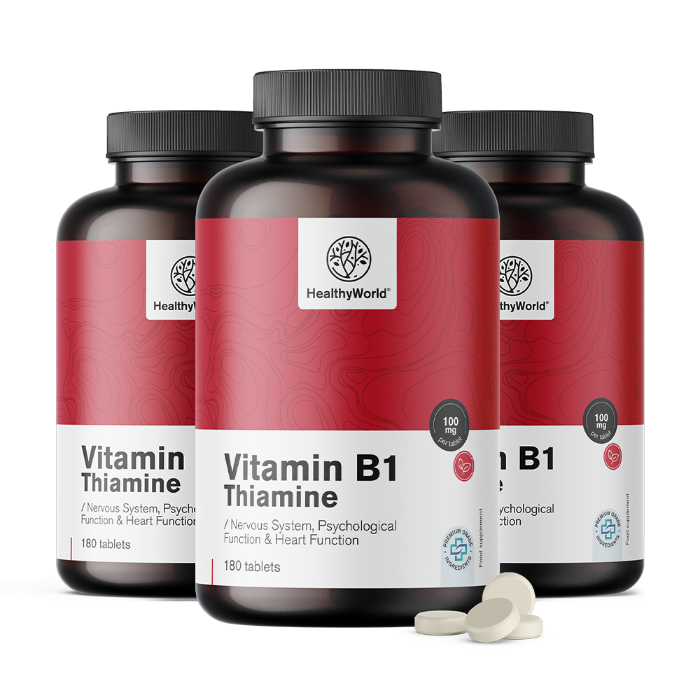 Vitamín B1 - tiamín 100 mg vo tabletách