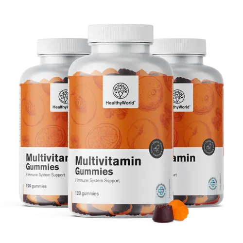 3x Multivitamíny, spolu 360 gumíkov