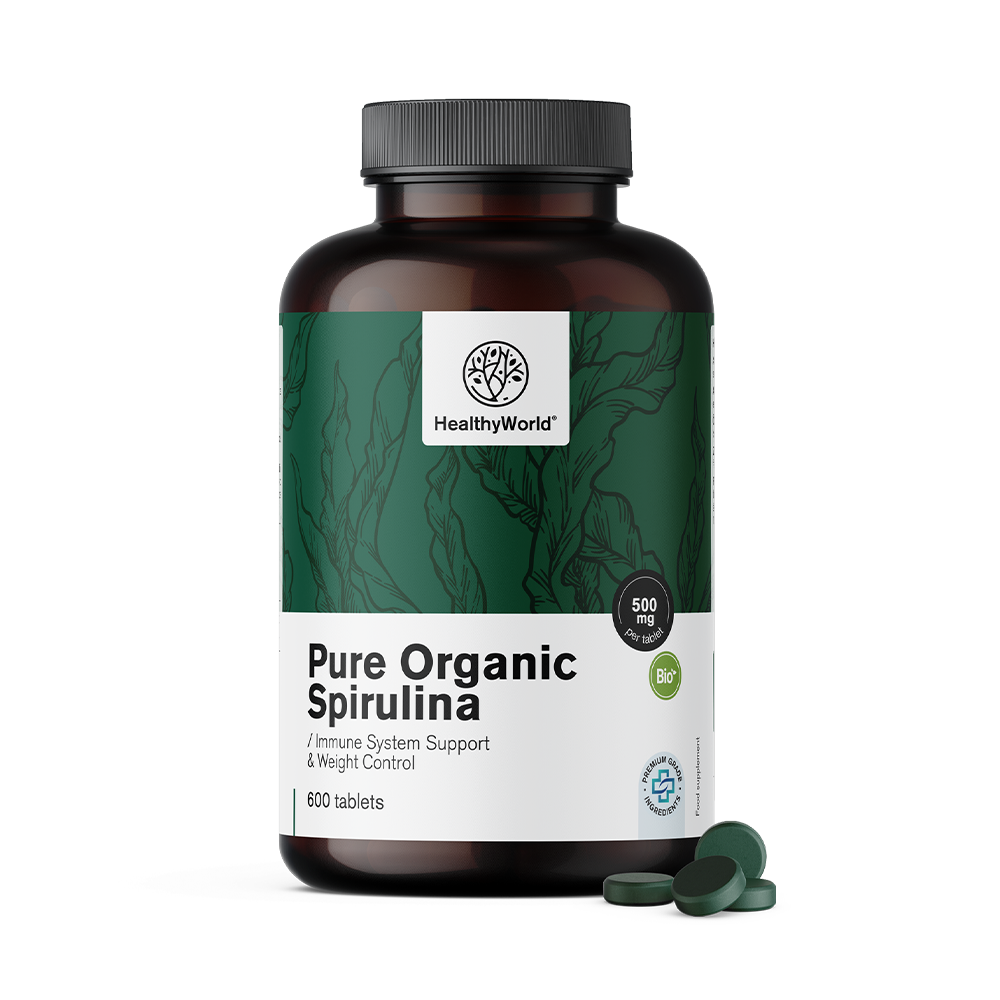 BIO Spirulina 500 mg v tabletách - BIO Spirulina 500 mg vo tabletách