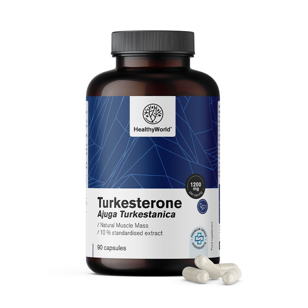Turkesteron 1200 mg v kapsulách