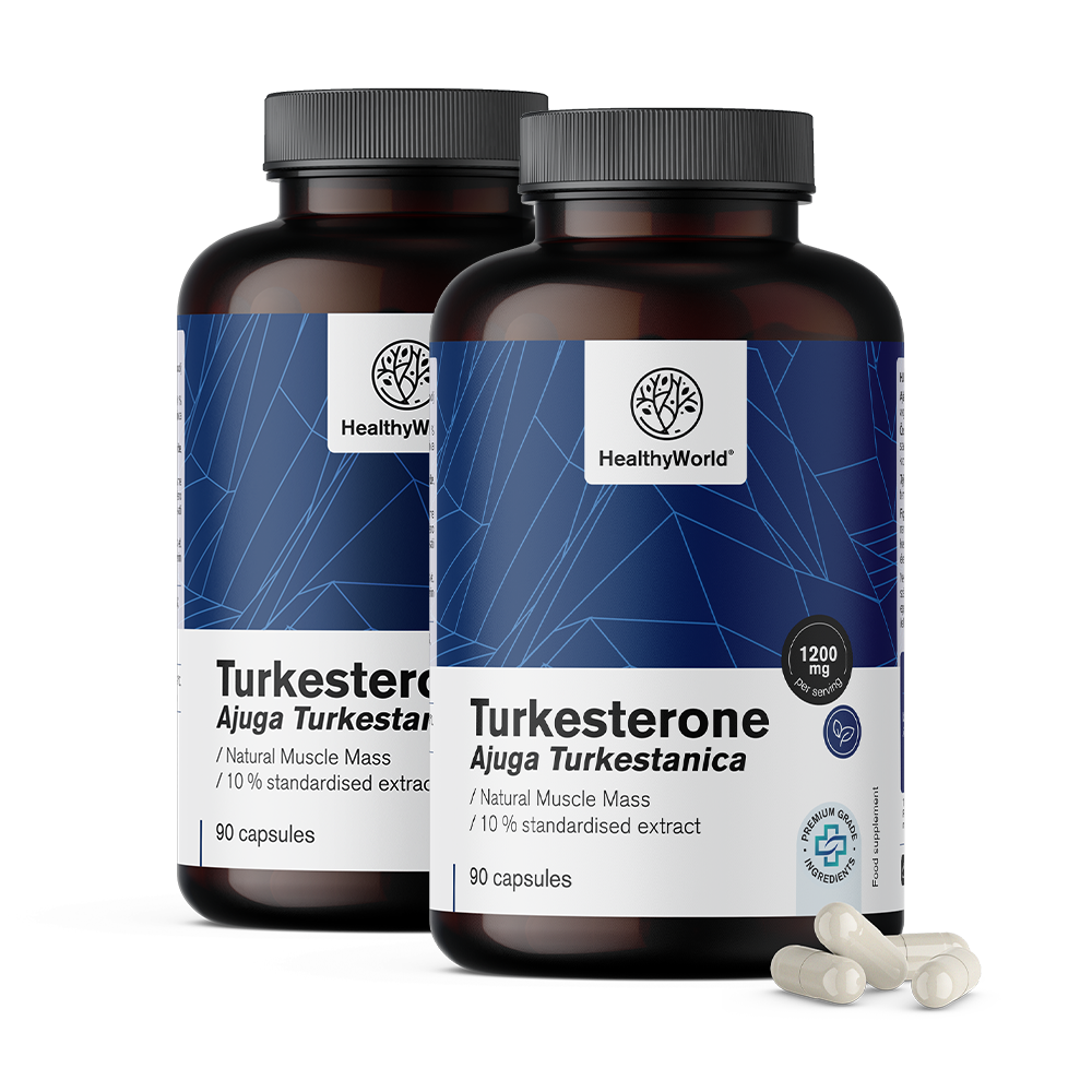 Turkesteron 1200 mg v kapsulách