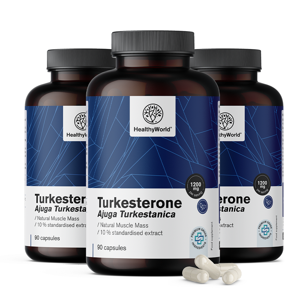 Turkesteron 1200 mg v kapsulách