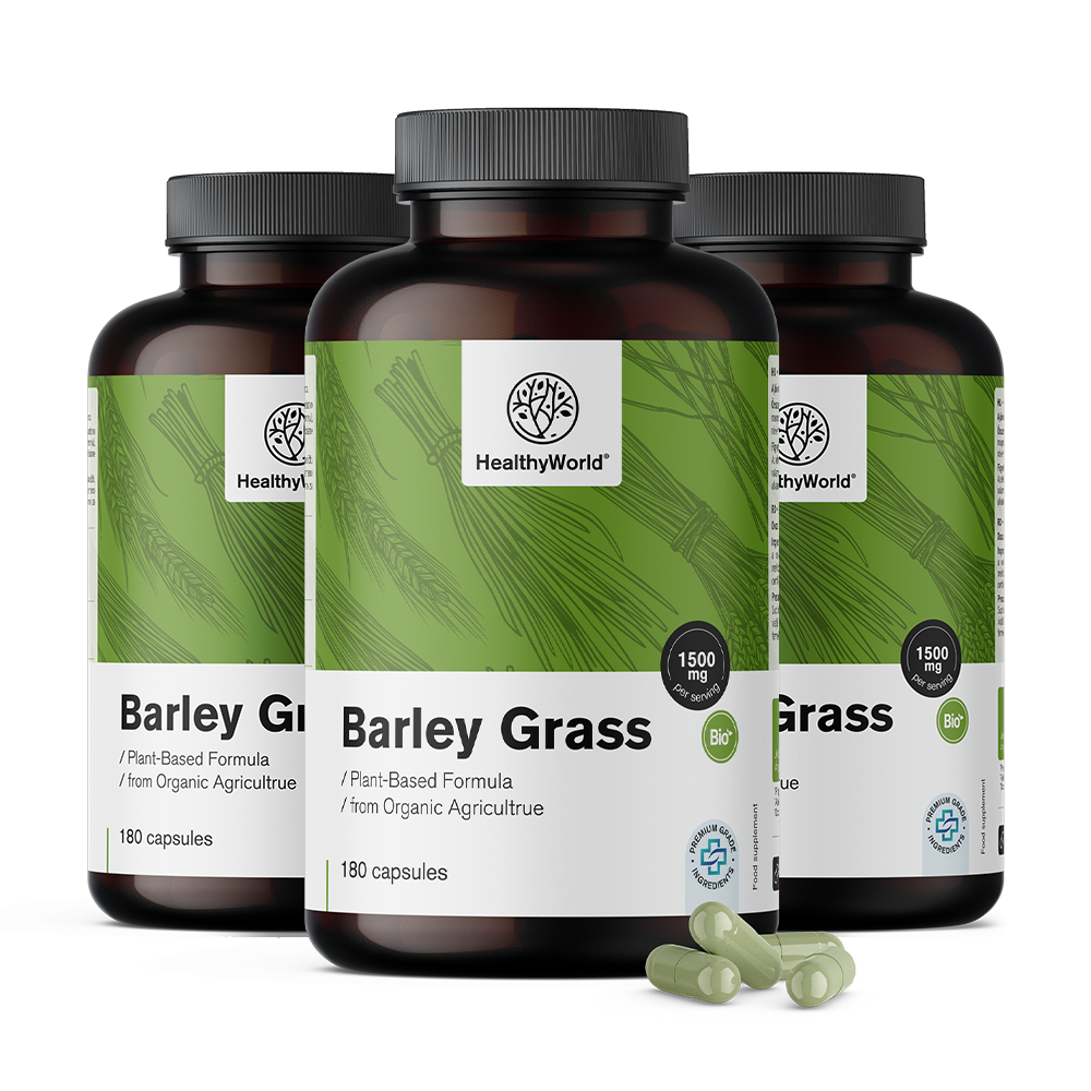 BIO Jačmeňová tráva 1500 mg