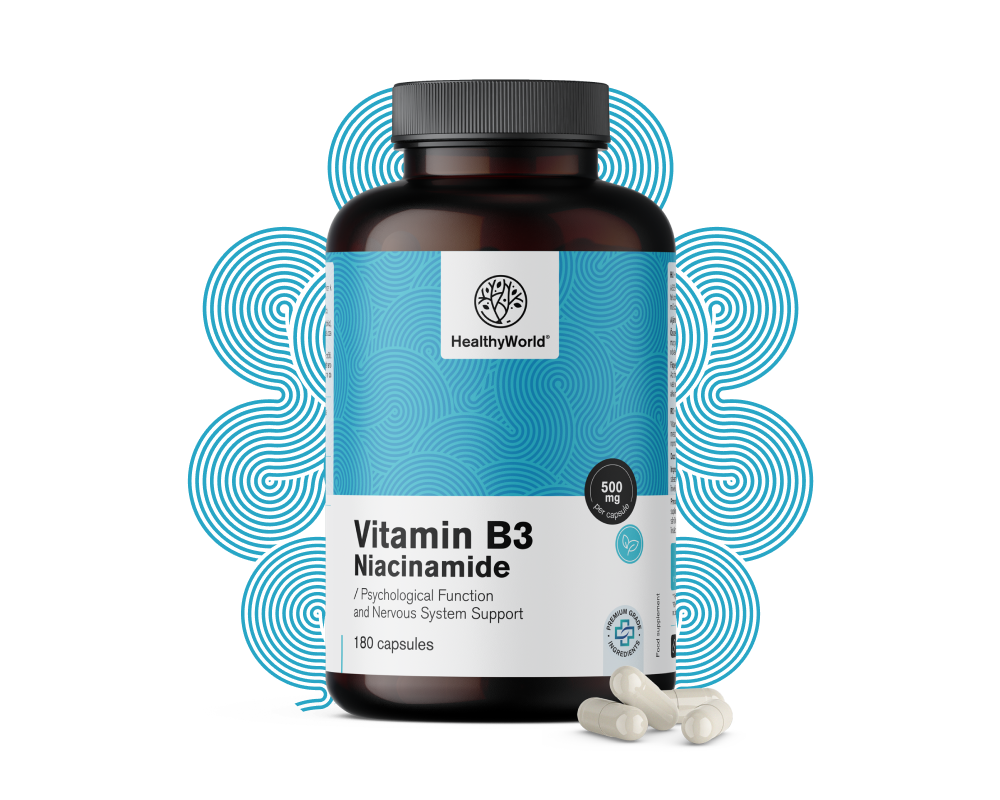 Vitamín B3 500 mg