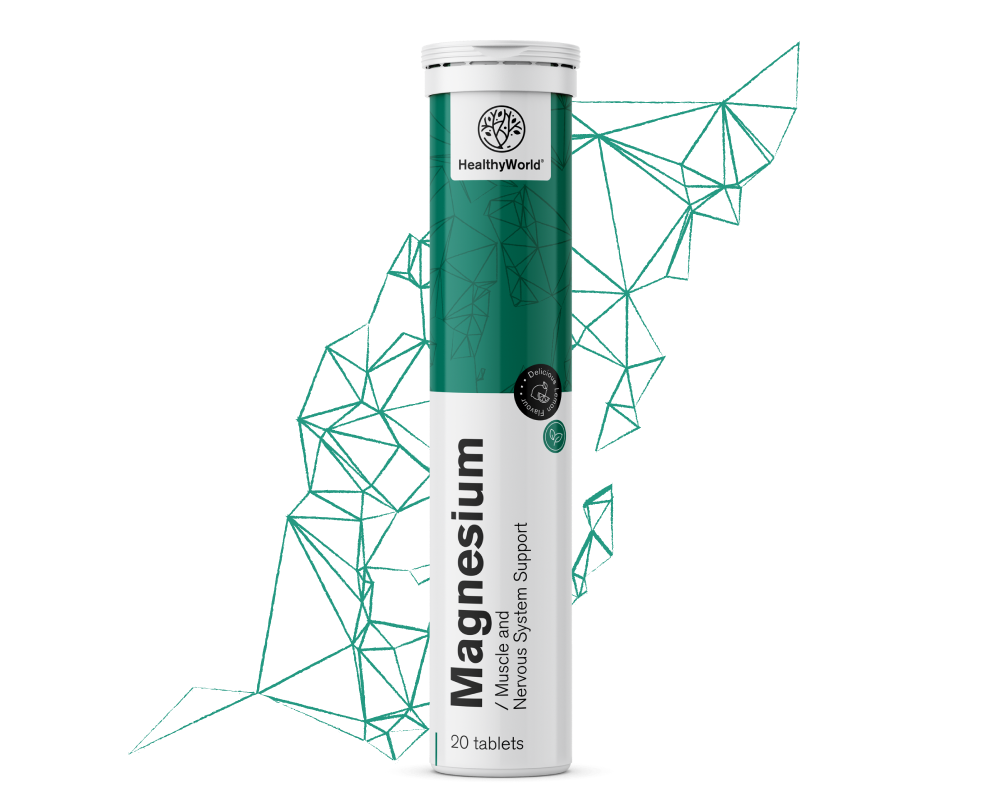 Horčík – šumivé tablety