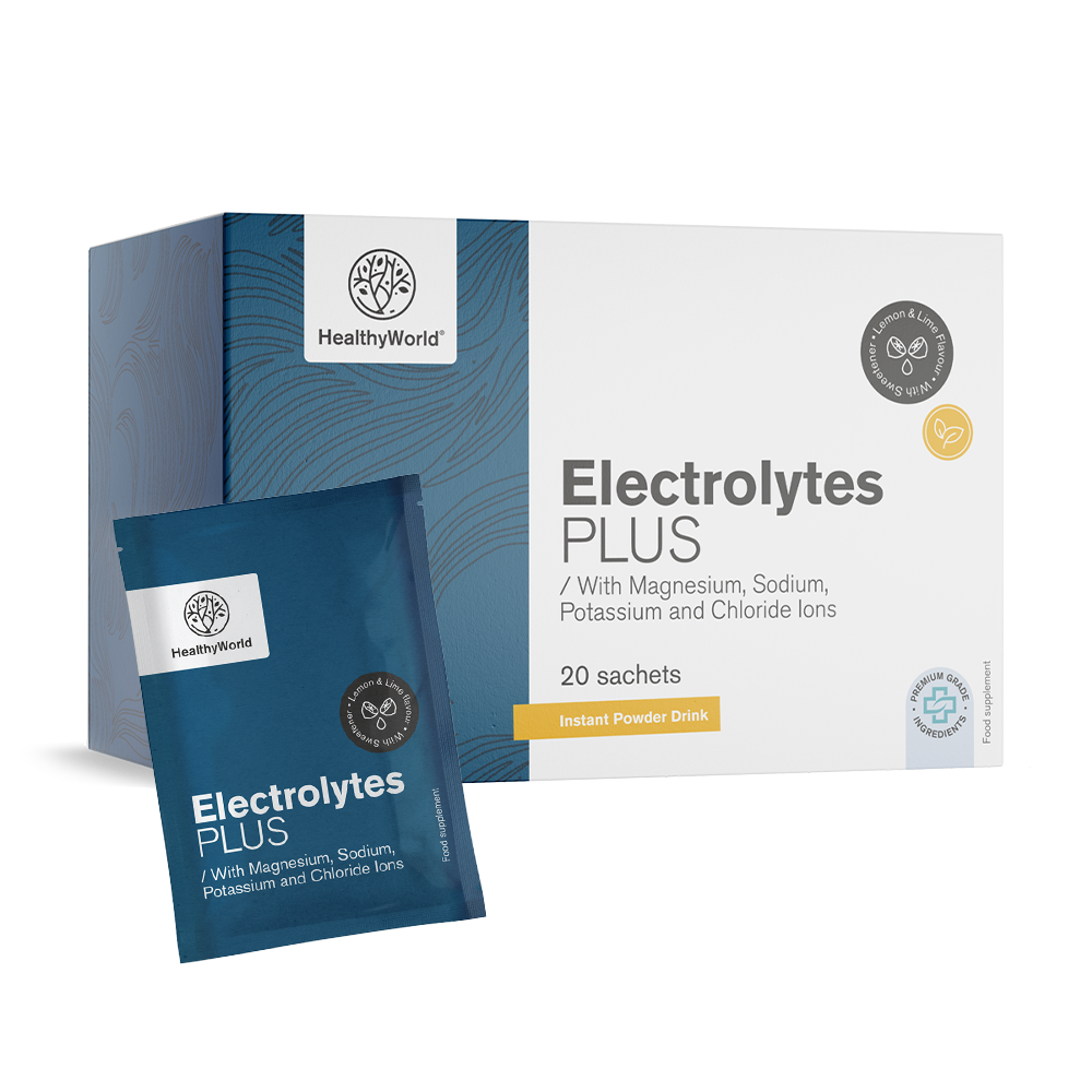 Elektrolyty - prášok na prípravu nápoja vo vreckách