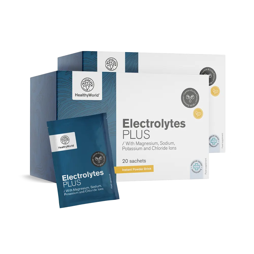 Elektrolyty - prášok na prípravu nápoja vo vreckách