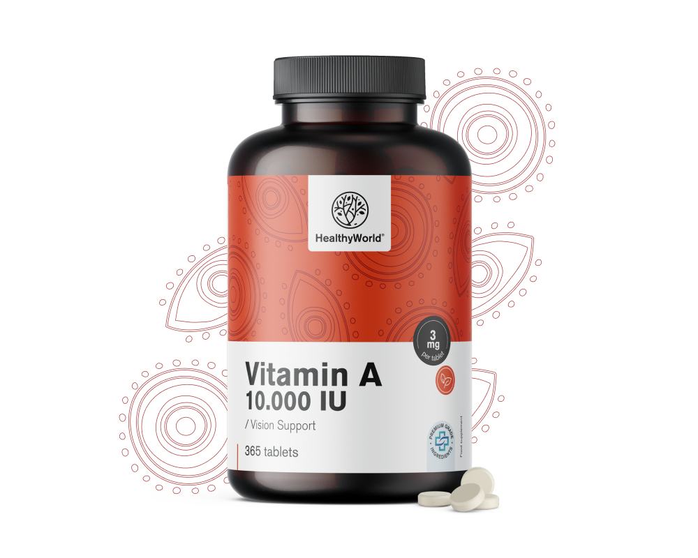 Vitamín A 10 000 IU