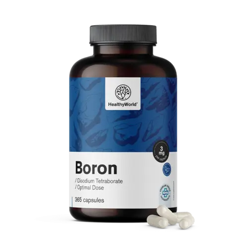 Bór 3 mg, 365 kapsúl