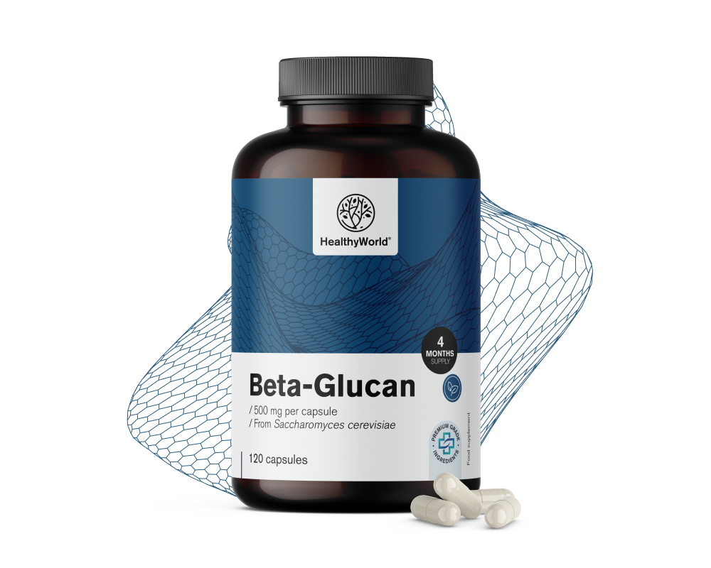 Betaglukán 500 mg
