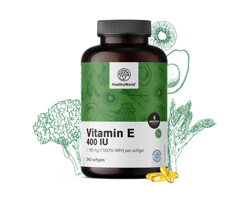 Vitamín E 400 IU
