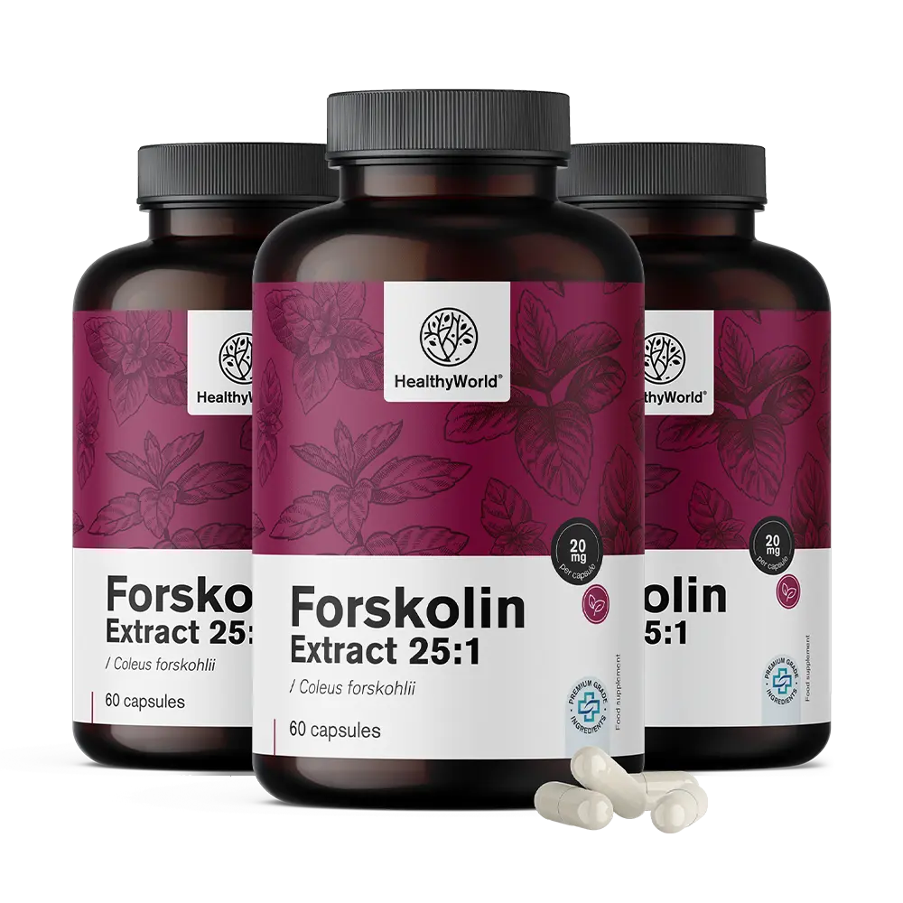 Forskolin - z extraktu indickej žihľavy 20 mg