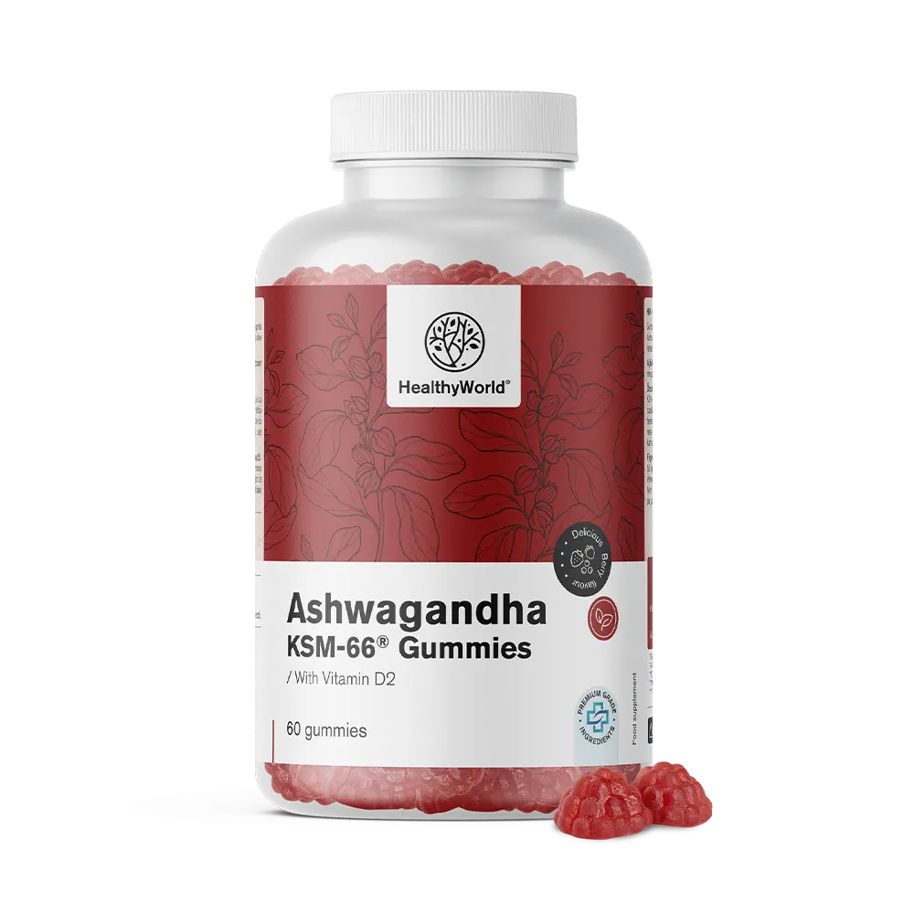 Ašvaganda KSM-66 300 mg - Ašvaganda KSM-66 300 mg