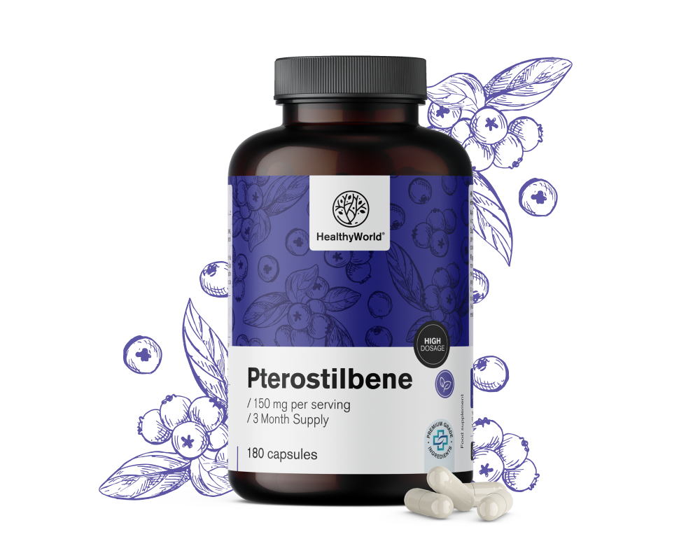 Pterostilbén 150 mg
