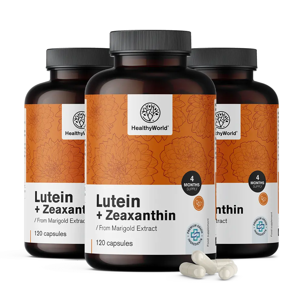 Luteín + Zeaxantín z žltej nechtíka
