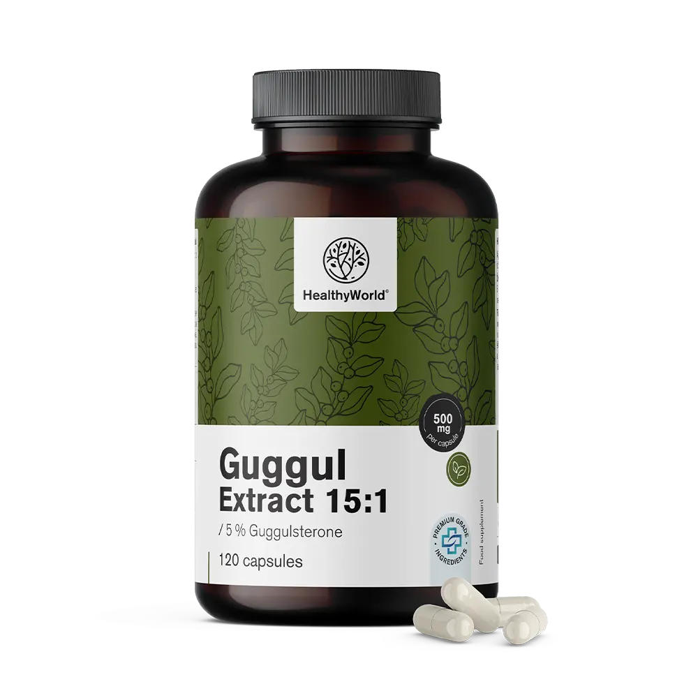 Guggul 500 mg - extrakt 15:1Guggul 500 mg - extrakt 15:1