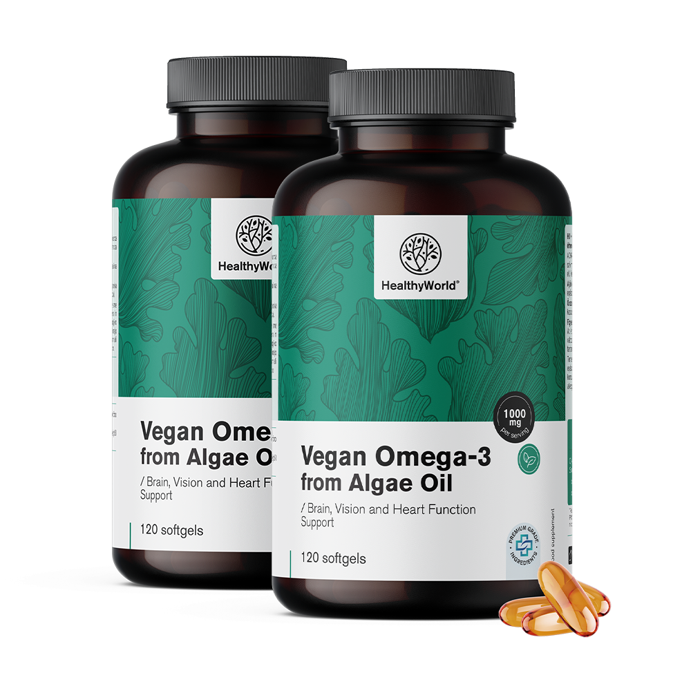 Vegánske omega-3 1000 mg – z rias