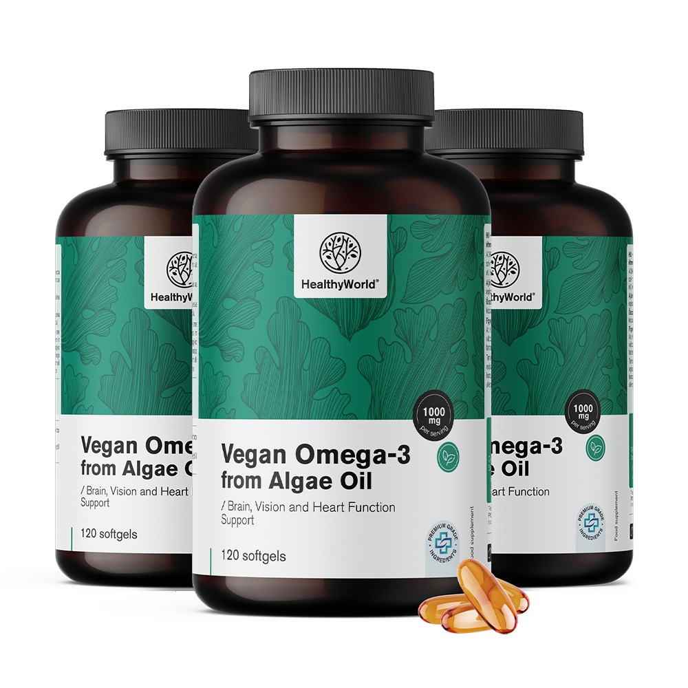 Vegánske omega-3 1000 mg – z rias