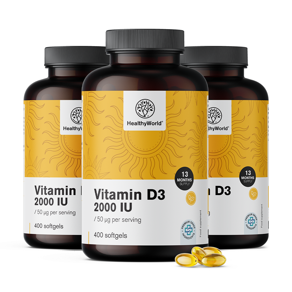 Vitamín D3 2000 i.e.
