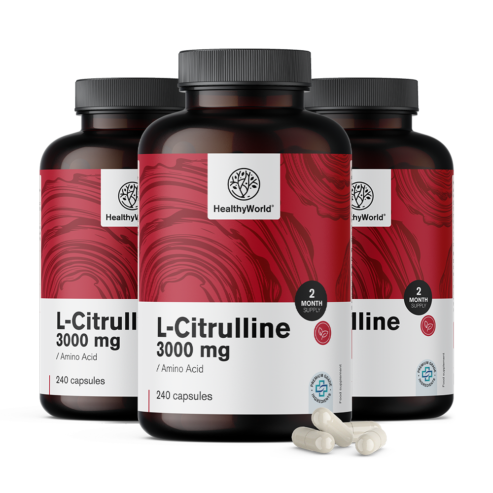 L-citrulín 3000 mg.