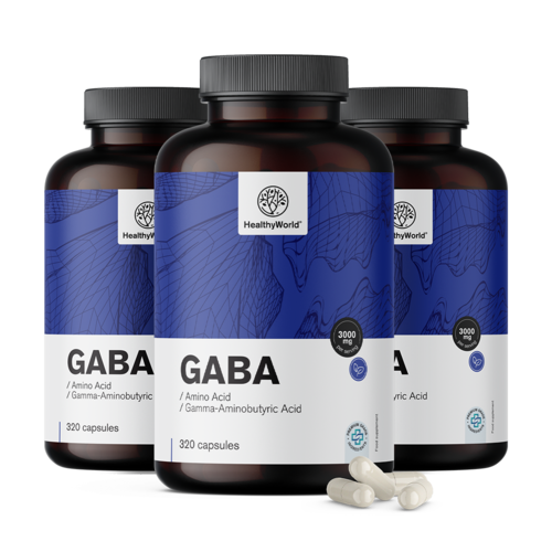 3x GABA 3000 mg, spolu 960 kapsúl