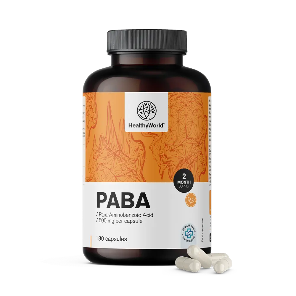 PABA 500 mg. - PABA 500 mg.