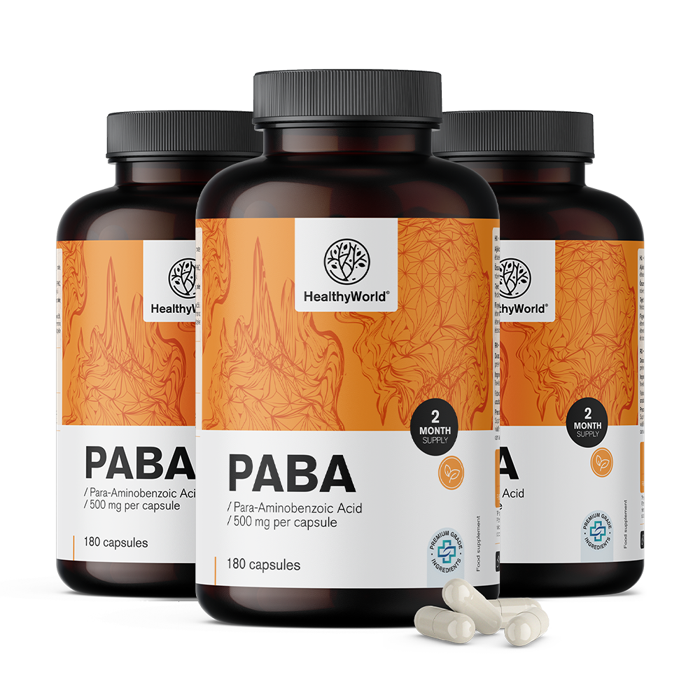 PABA 500 mg. - PABA 500 mg.