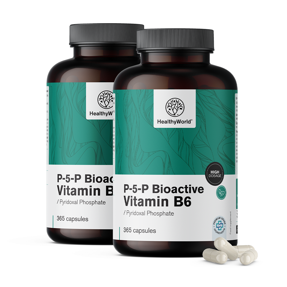 P-5-P - Bioaktívna forma vitamínu B6.