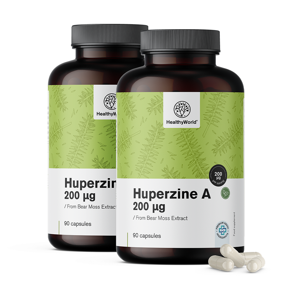 Huperzín A 200 µg.