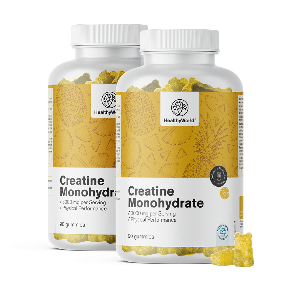 Kreatín monohydrát 3000 mg – ananás