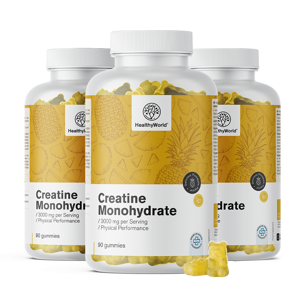 Kreatín monohydrát 3000 mg – ananás