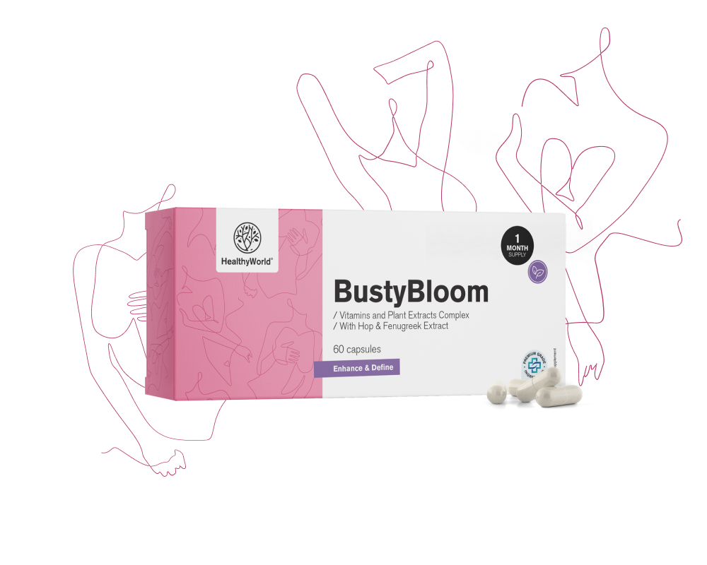 BustyBloom - komplex vitamínov a rastlinných extraktov