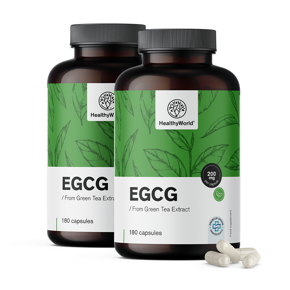 EGCG – z extraktu zeleného čaju