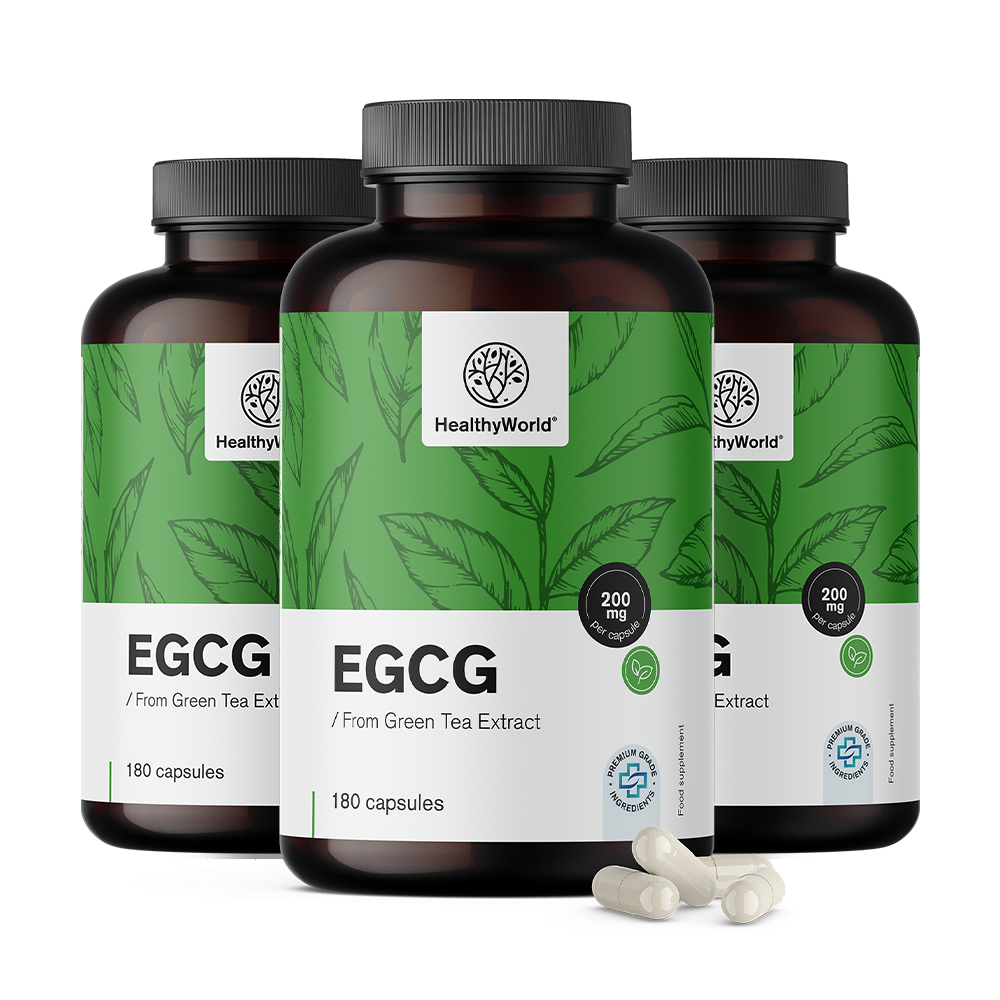 EGCG – z extraktu zeleného čaju
