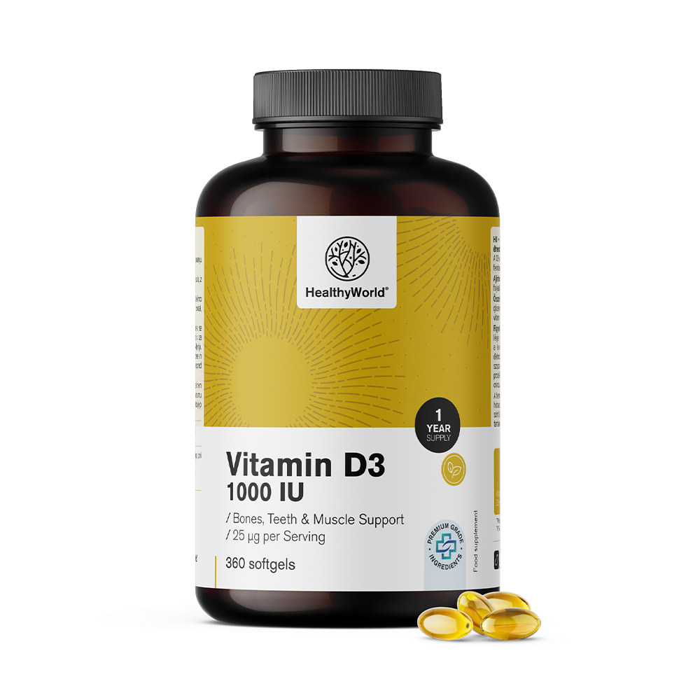 Vitamín D3 1000 IU