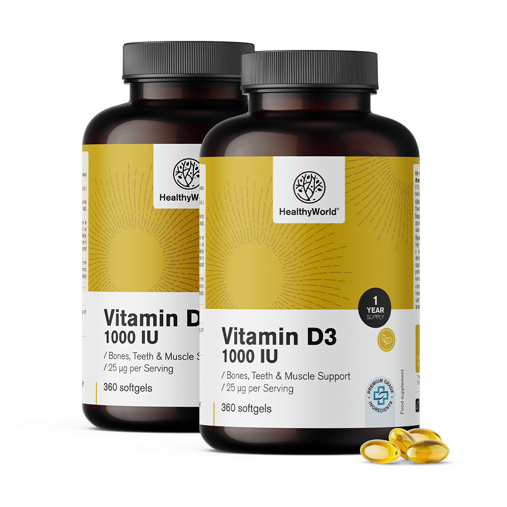 Vitamín D3 1000 IU