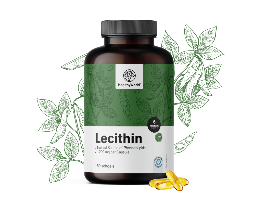 Lecitín 1200 mg.