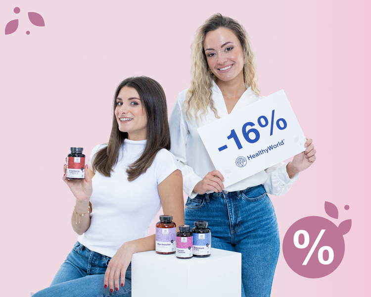 -16% na celý nákup 