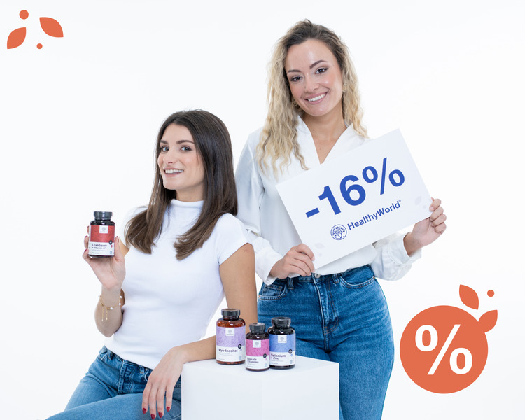 -16% na celý nákup 